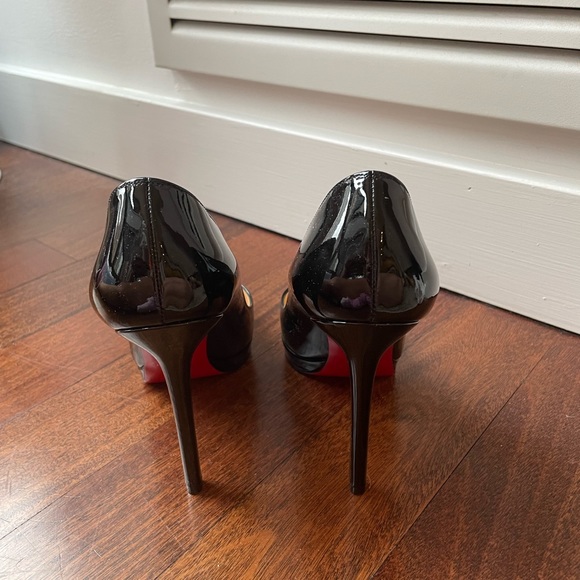 Christian Louboutin Pigalle Plato 120 mm Size 38. Sole protection added. - Picture 5 of 8